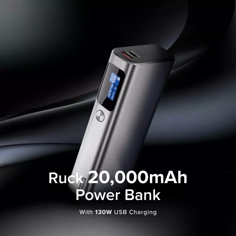 Varavirtalähde ALOGIC Ruck 20000mAh, 130W USB-laturi