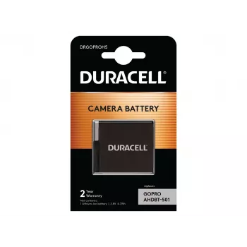 Duracell actionkamera-akku – korvaa GoPro Hero 5 akun