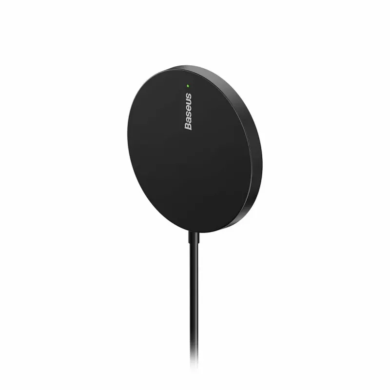 Laturi Baseus CCJJ040001 langaton sisäkäyttöön USB musta älypuhelimille
