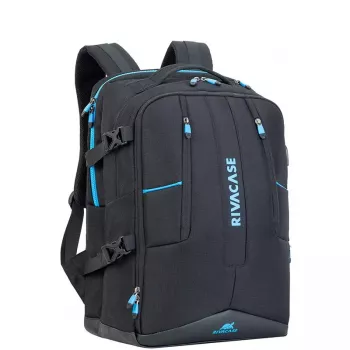 Rivacase 7860 reppulaukku kannettaville 43,9 cm (17,3 tuumaa) asti, polyesteri, musta/sininen