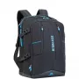 Rivacase 7860 reppulaukku kannettaville 43,9 cm (17,3 tuumaa) asti, polyesteri, musta/sininen