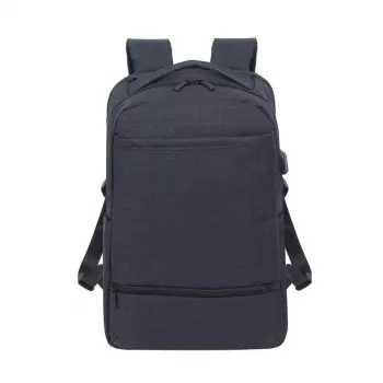 Reppu Rivacase 8365 17,3 tuuman kannettaville, polyesteri, musta, 850 g