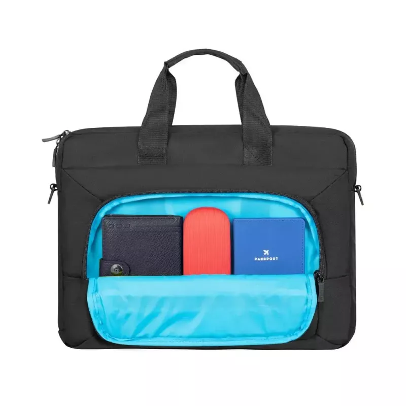 Rivacase 7521 Alpendorf ECO kannettavan laukku 13,3–14 tuumaa (35,6 cm), canvas-kangas, musta