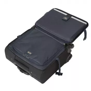 Rivacase 8481 Tegel kannettavan tietokoneen trolley-laukku 15,6 tuumaa, musta