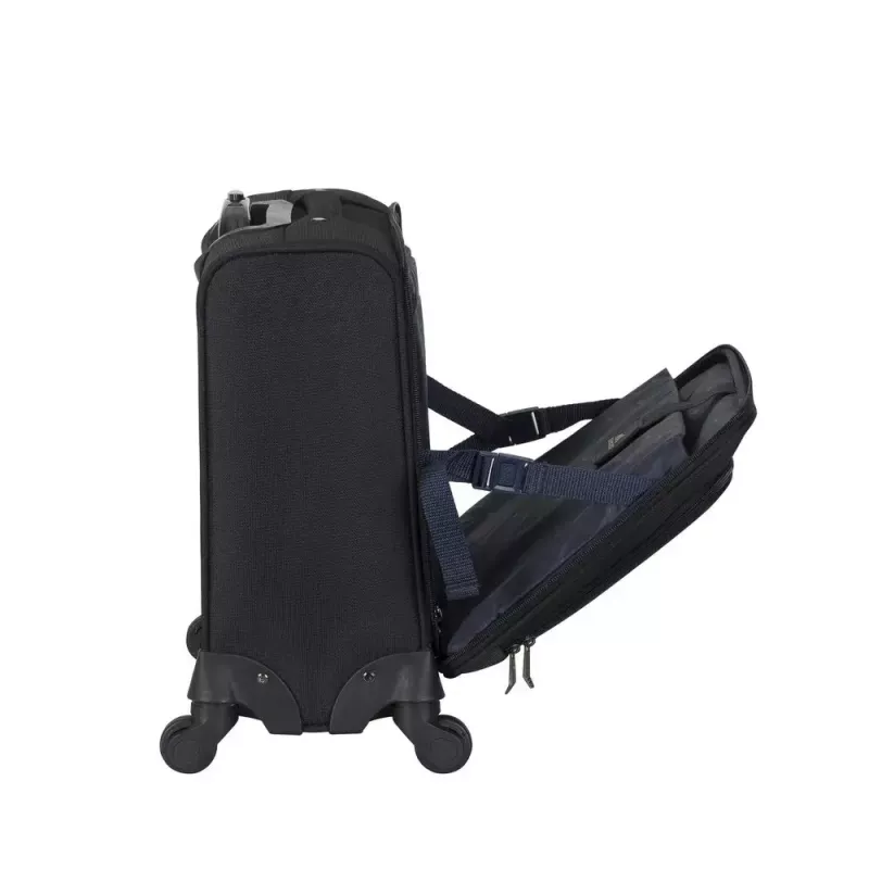 Rivacase 8481 Tegel kannettavan tietokoneen trolley-laukku 15,6 tuumaa, musta