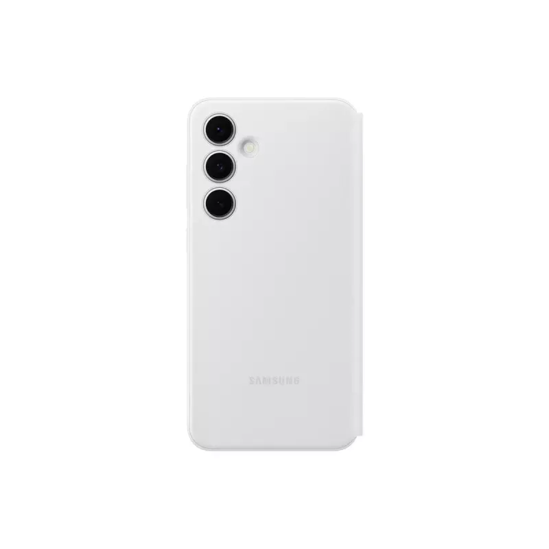 Samsung EF-ZS721CWEGWW Smart View Wallet -kotelo Galaxy S24 FE:lle, valkoinen