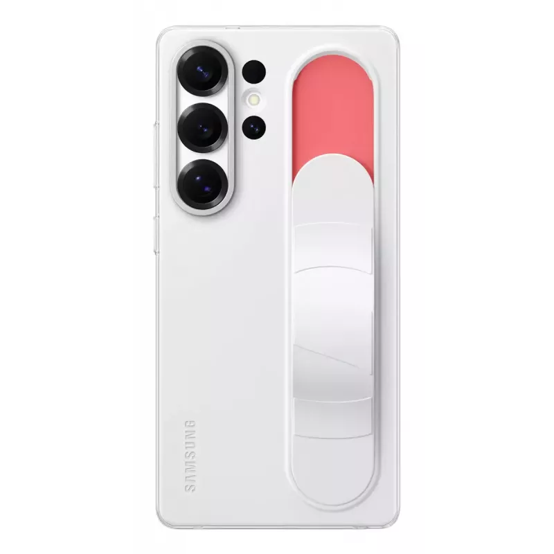 Suojakotelo Samsung Galaxy S25 Ultra Monochromatic White with Stand