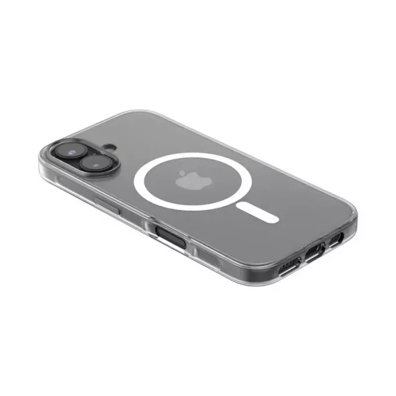 Belkin MSA025HQCL SheerForce magneettinen suojakuori iPhone 16:lle, läpinäkyvä