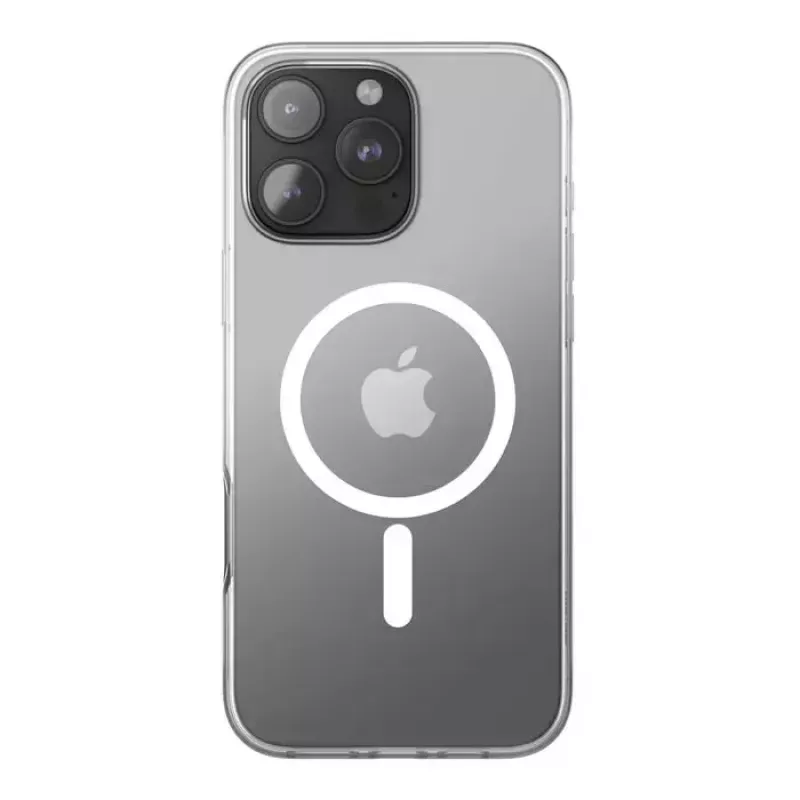 Belkin MSA028HQCL SheerForce magneettinen suojakuori iPhone 16 Pro Maxille, läpinäkyvä