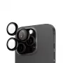 PanzerGlass ® Hoops® kameran linssinsuoja musta iPhone 16 Pro | 16 Pro Max