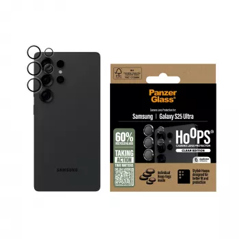PanzerGlass ® Hoops® kameran linssinsuoja läpinäkyvä Samsung Galaxy S25 Ultra