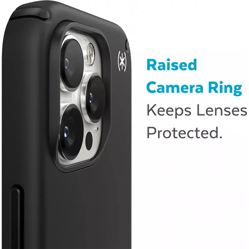 Speck Presidio2 Pro + MS Apple iPhone 14 Pro Max musta – Microban-kotelo