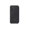 Samsung EF-ZA346CBEGWW Smart View Wallet Case läppäkotelo Galaxy A34 5G:lle, musta