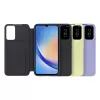 Samsung EF-ZA346CBEGWW Smart View Wallet Case läppäkotelo Galaxy A34 5G:lle, musta