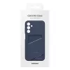 Samsung EF-OA156TBEGWW Card Slot Cover -suojakuori Galaxy A15 / A15 5G:lle, TPU, sininen / musta