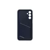 Samsung EF-OA156TBEGWW Card Slot Cover -suojakuori Galaxy A15 / A15 5G:lle, TPU, sininen / musta
