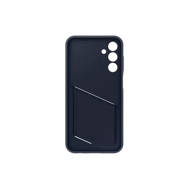 Samsung EF-OA156TBEGWW Card Slot Cover -suojakuori Galaxy A15 / A15 5G:lle, TPU, sininen / musta