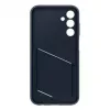 Samsung EF-OA156TBEGWW Card Slot Cover -suojakuori Galaxy A15 / A15 5G:lle, TPU, sininen / musta