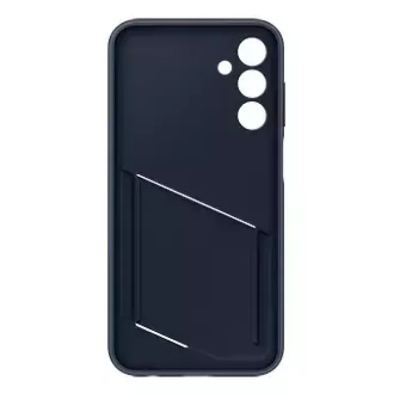 Samsung EF-OA156TBEGWW Card Slot Cover -suojakuori Galaxy A15 / A15 5G:lle, TPU, sininen / musta