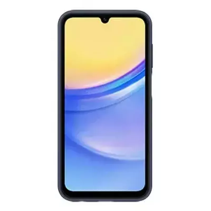 Samsung EF-OA156TBEGWW Card Slot Cover -suojakuori Galaxy A15 / A15 5G:lle, TPU, sininen / musta