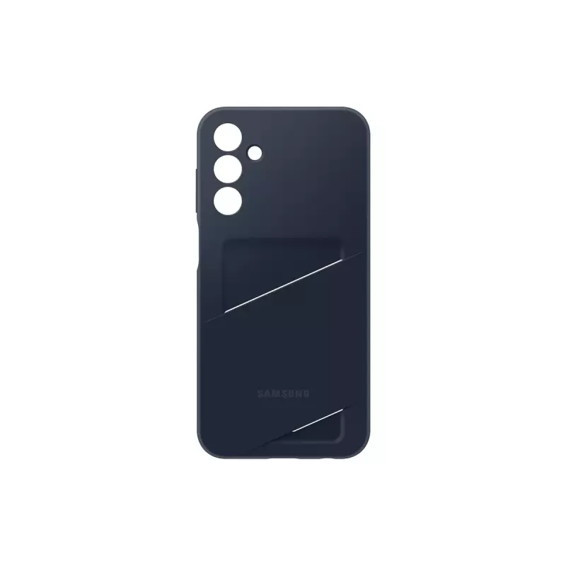 Samsung EF-OA156TBEGWW Card Slot Cover -suojakuori Galaxy A15 / A15 5G:lle, TPU, sininen / musta