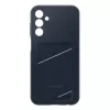 Samsung EF-OA156TBEGWW Card Slot Cover -suojakuori Galaxy A15 / A15 5G:lle, TPU, sininen / musta