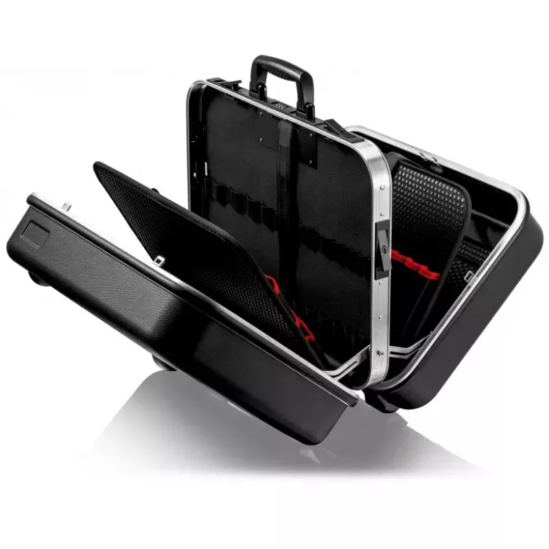 Työkalulaukku Knipex BIG Twin Toolbox alumiini musta