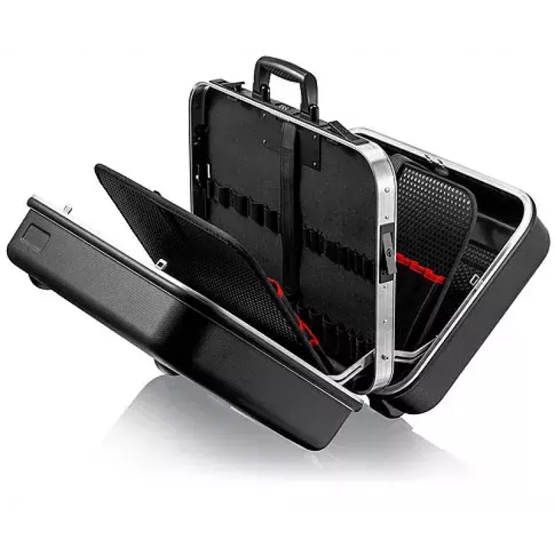 Työkalulaukku Knipex BIG Twin Toolbox alumiini musta