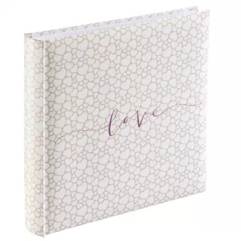 Hama Romance valokuva-albumi beige, valkoinen 320 arkkia 10 x 15