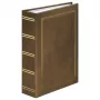 Hama London valokuva-albumi ruskea 100 arkkia 9 x 13 lankasidonta