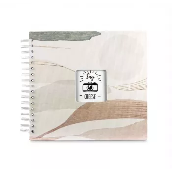 Hama Watercolor valokuva-albumi ruskea 50 arkkia kierreliitos