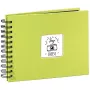Hama valokuva-albumi vihreä 50 sivua 10 x 15 kierreliitos
