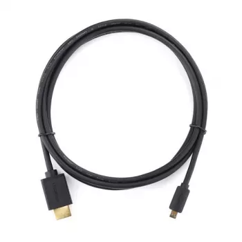 Ugreen 30104 HDMI-kaapeli 3 m HDMI tyyppi D (Micro) HDMI tyyppi A (Standard) musta
