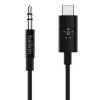 Audiokaapeli Belkin RockStar 3,5 mm USB-C-liittimellä