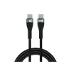 Conceptronic ETTA01B12 USB-C-C PD 3.0 100W pikalaturikaapeli 1,2 m, 20V 5A, 480 Mbit/s, E-Mark