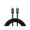 Conceptronic ETTA03B20 USB-C–USB-C PD 3.1 240 W pikalatauskaapeli, 2 m, 48 V/5 A, 480 Mbit/s, E-Mark