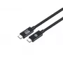Conceptronic ETTA04B20 USB 4.0 Gen 3 C-C PD 3.1 240W kaapeli 2M, 48V 5A, 40Gbps, E-Mark