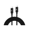Conceptronic ETTA04B20 USB 4.0 Gen 3 C-C PD 3.1 240W kaapeli 2M, 48V 5A, 40Gbps, E-Mark