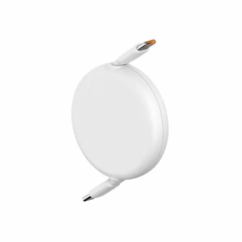 USB-kaapeli Baseus Free2Pull 1 m USB-C valkoinen