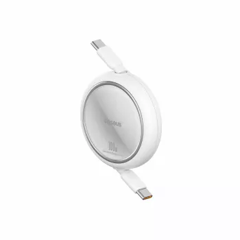 USB-kaapeli Baseus Free2Pull 1 m USB-C valkoinen