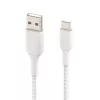 USB-kaapeli Belkin CAB002BT3MWH 3 m USB-A USB-C valkoinen