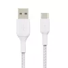 USB-kaapeli Belkin CAB002BT3MWH 3 m USB-A USB-C valkoinen