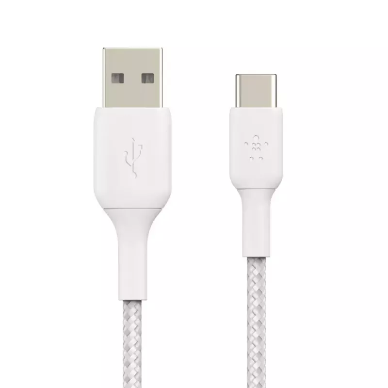 USB-kaapeli Belkin CAB002BT3MWH 3 m USB-A USB-C valkoinen