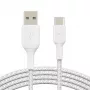 USB-kaapeli Belkin CAB002BT3MWH 3 m USB-A USB-C valkoinen