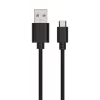 USB-kaapeli Ansmann 1700-0129 1 m USB-A – Micro-USB B musta