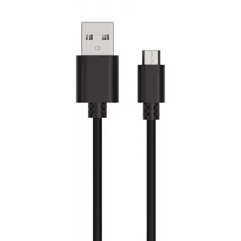 USB-kaapeli Ansmann 1700-0129 1 m USB-A – Micro-USB B musta