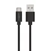 USB-kaapeli Ansmann 1700-0130 1 m USB-A USB-C musta