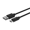 USB-kaapeli Ansmann 1700-0130 1 m USB-A USB-C musta