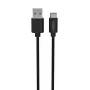 USB-kaapeli Ansmann 1700-0130 1 m USB-A USB-C musta