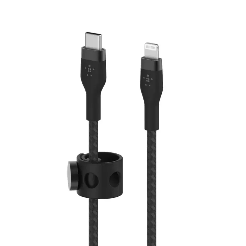 Lightning-kaapeli Belkin CAA011BT2MBK 2 m musta USB-C – Lightning